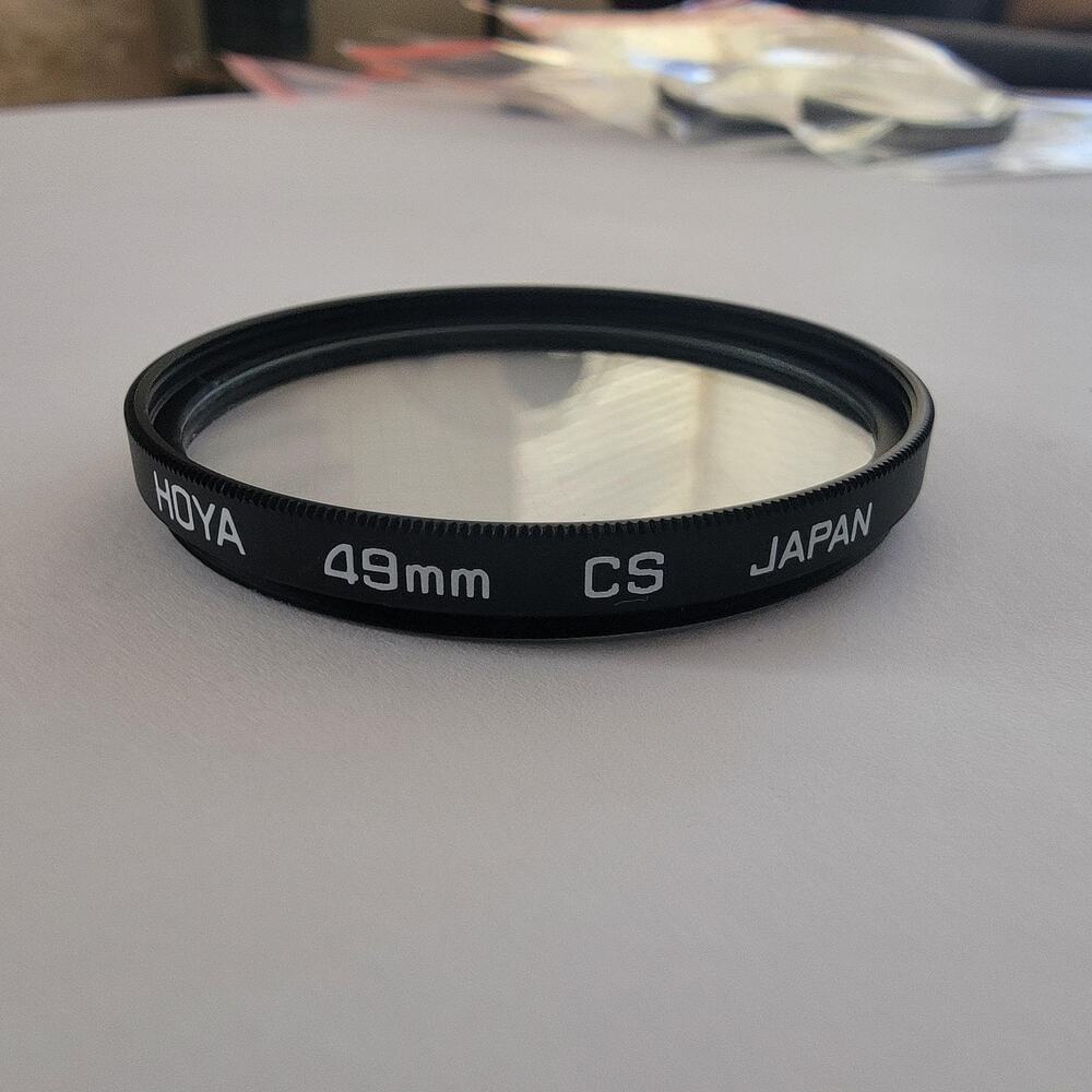 Hoya 49mm CS Clear Camera Lens Filter Japan Non-Reflex Photography Optical SLR